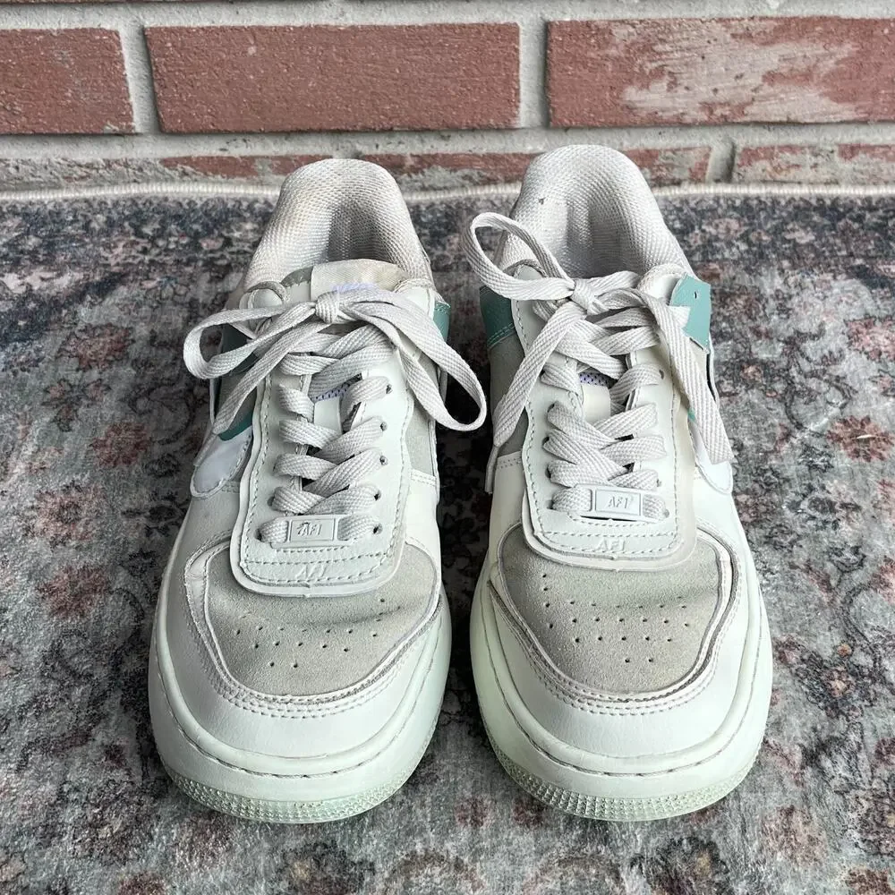 Nike Air Force 1 AF1 Shadow Spruce Aura Pistachio Frost / Womens 8 / CW2655-001